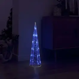 Akrüülist Valguspüramiid, Led-Tuli, Koonus, Sinine 60 Cm