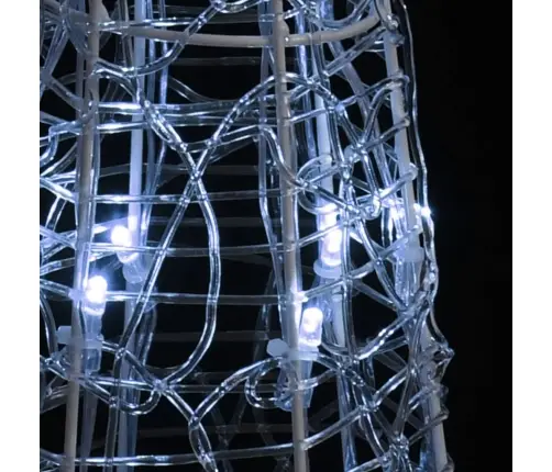 Akrüülist Valguspüramiid, Led-Tuli, Koonus, Külm Valge 90 Cm