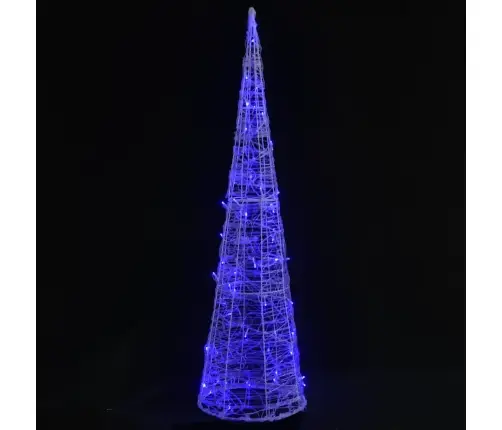 Akrüülist Valguspüramiid, Led-Tuli, Koonus, Sinine 120 Cm