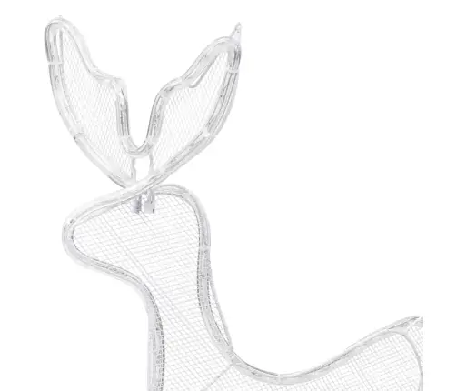 Jõulutuled Põhjapõder Saaniga, Võrguga, 432 Ledi