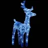 Ziemassvētku Dekorācija, Ziemeļbrieži, Kamanas, 160 Led, 130 Cm Vidaxl Ziemassvētku Dekorācija, Ziemeļbrieži, Kamanas, 160 Led, 130 Cm Vidaxl