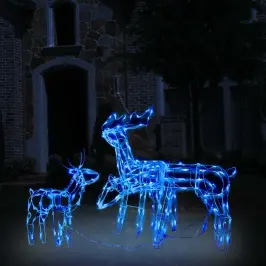 Kalėdinė Lempučių Ekspozicija Elniai, 3 Dalių, 229 Led