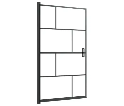 Dušas Siena, Esg, 80X140 Cm, Melna Vidaxl