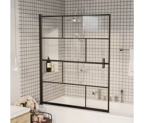 Dušinurga Uks, Esg-Klaas, 116X140 cm Must