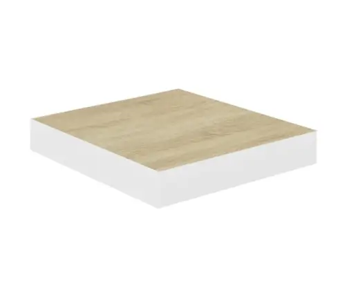 Seinariiulid, 2 Tk, Tamm Ja Valge, 23 X 23,5 X 3,8 Cm Mdf