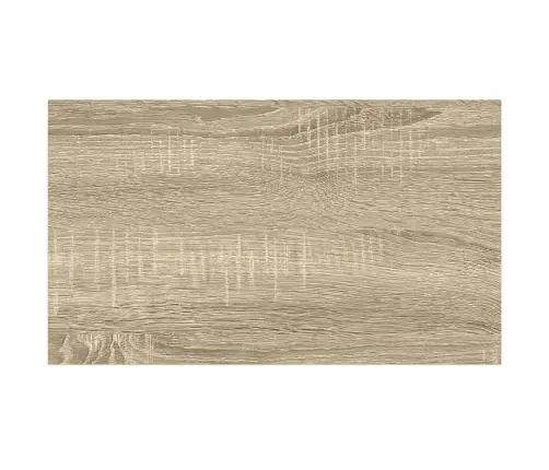 Sienas Plaukts, Ozolkoka Un Balta Krāsa, 40X23X3,8 Cm, Mdf Vidaxl