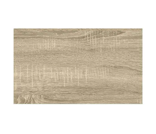 Pakabinamos Lentynos, 2Vnt., Ąžuolo/Baltos, 40X23X3,8cm Mdf