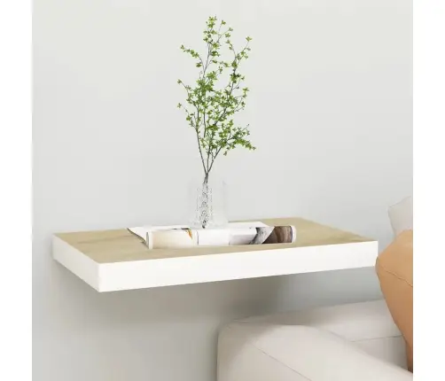 Seinariiul, Tamm Ja Valge, 50 X 23 X 3,8 cm Mdf