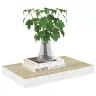 Seinariiulid, 2 Tk, Tamm Ja Valge, 50 X 23 X 3,8 Cm Mdf