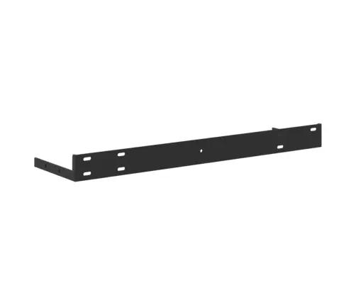 Seinariiulid, 2 Tk, Tamm Ja Valge, 50 X 23 X 3,8 Cm Mdf