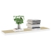 Sienas Plaukti, 4 Gab., Koka, Balta Krāsa, 90X23,5X3,8 Cm, Mdf Vidaxl