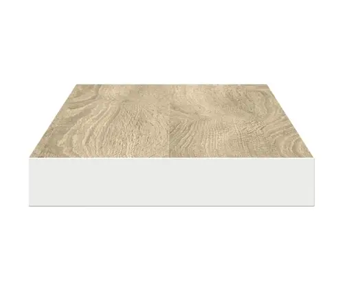 Seinariiulid, 4 Tk, Tamm Ja Valge, 90 X 23,5 X 3,8 Cm Mdf