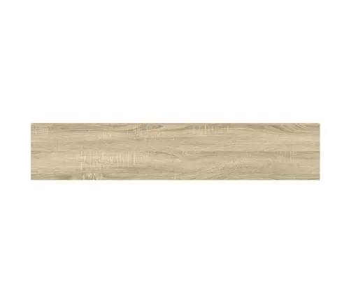 Sienas Plaukti, 4 Gab., Balti, Ozolkoka, 120X23,5X3,8 Cm, Mdf Vidaxl