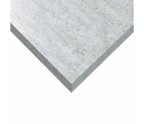 Sienas Plaukti, 2 Gab., Betona Pelēki, 50X23X3,8 Cm, Mdf Vidaxl