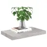 Seinariiulid, 4 Tk, Betoonhall, 50 X 23 X 3,8 Cm Mdf