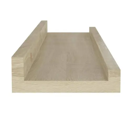 Seinariiulid 2 Tk, Sonoma Tamm, 40 X 9 X 3 Cm