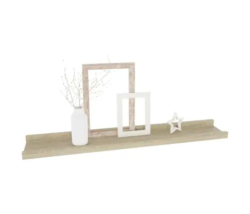 Seinariiulid, 4 Tk, Sonoma Tamm, 60X9X3 Cm