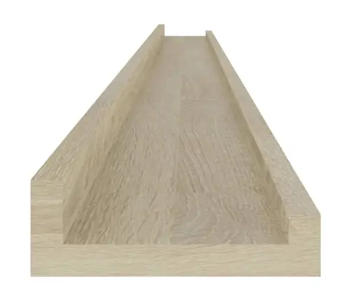 Seinariiulid, 4 Tk, Sonoma Tamm, 115 X 9 X 3 Cm