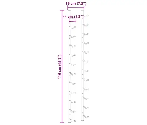 Seinariiulid, 4 Tk, Betoonhall, 60 X 9 X 3 Cm