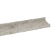 Seinariiulid, 4 Tk, Betoonhall, 115 X 9 X 3 Cm