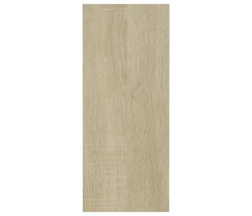 Kuba Formas Sienas Plaukti, 3 Gab., Baltā Un Ozolkoka Krāsā Vidaxl