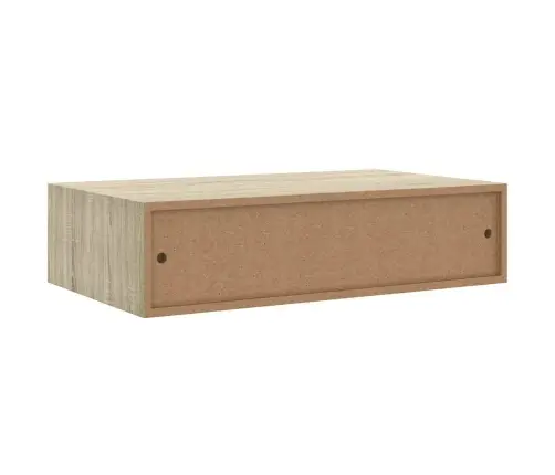 Sieninė Lentyna Su Stalčiumi, Ąžuolo, 40X23,5X10cm Mdf
