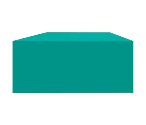 Lentynos Su Stalčiais, 2Vnt., Mėlynos, 60X23,5X10cm Mdf