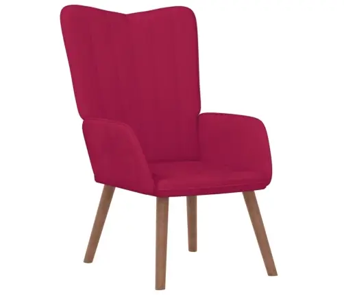 Poilsio Kėdė, Raudonojo Vyno Spalvos, Aksomas