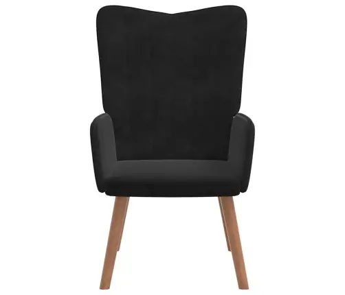 Poilsio Kėdė, Juodos Spalvos, Aksomas