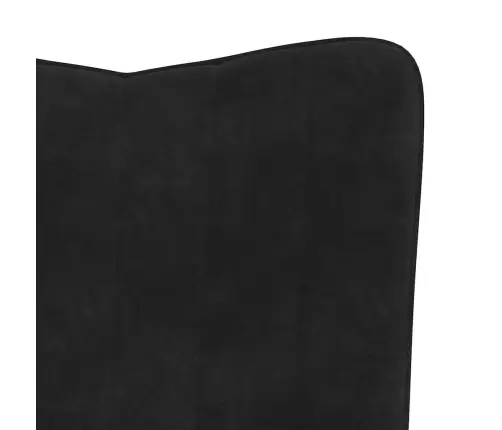 Poilsio Kėdė, Juodos Spalvos, Aksomas