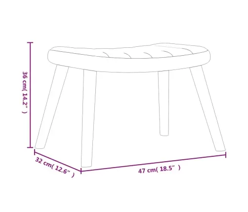 Atpūtas Krēsls Ar Kāju Balstu, Rozā Samts Vidaxl