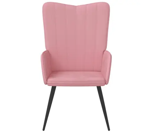 Poilsio Kėdė, Rožinės Spalvos, Aksomas