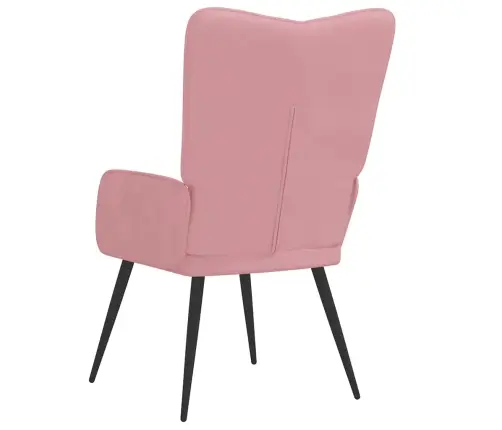 Poilsio Kėdė, Rožinės Spalvos, Aksomas