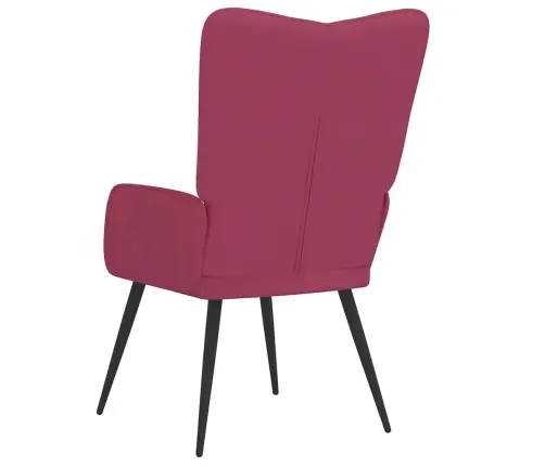 Atpūtas Krēsls, Vīnsarkans Samts Vidaxl