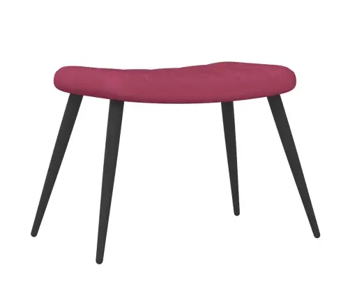 Atpūtas Krēsls Ar Kāju Balstu, Vīnsarkans Samts Vidaxl Atpūtas Krēsls Ar Kāju Balstu, Vīnsarkans Samts Vidaxl