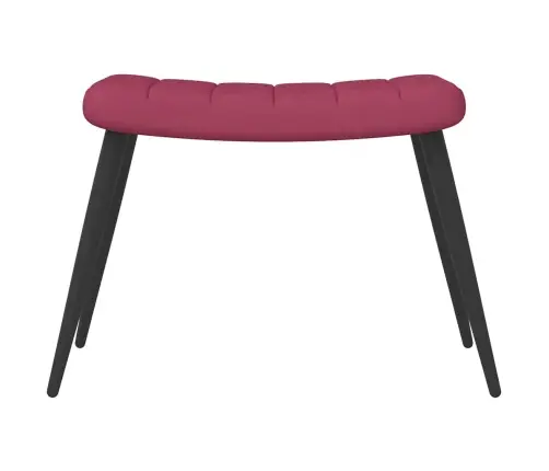 Atpūtas Krēsls Ar Kāju Balstu, Vīnsarkans Samts Vidaxl Atpūtas Krēsls Ar Kāju Balstu, Vīnsarkans Samts Vidaxl