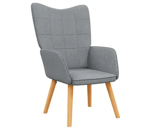Atpūtas Krēsls, Gaiši Pelēks Audums Vidaxl Atpūtas Krēsls, Gaiši Pelēks Audums Vidaxl