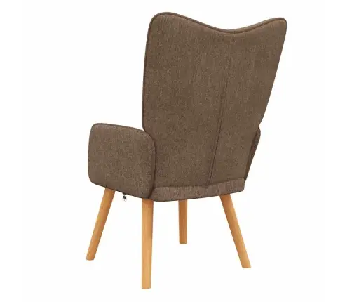 Atpūtas Krēsls, Brūns Audums Vidaxl