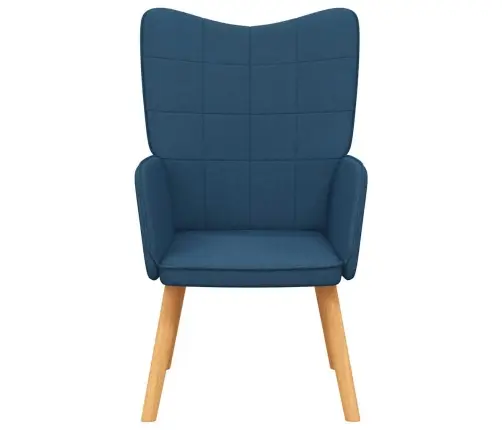 Atpūtas Krēsls, Zils Audums Vidaxl