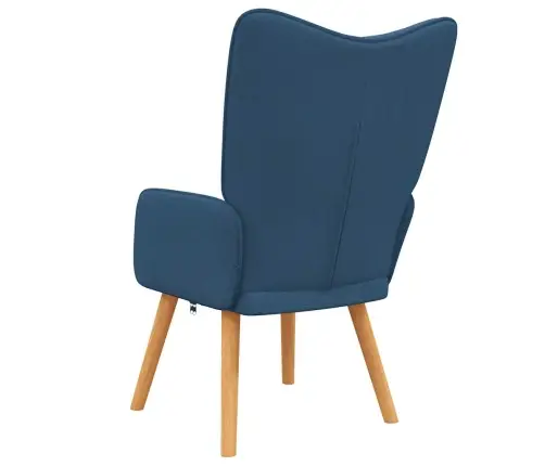 Atpūtas Krēsls, Zils Audums Vidaxl