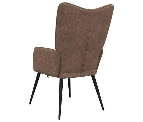 Atpūtas Krēsls, Brūns Audums Vidaxl