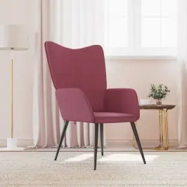 Atpūtas Krēsls, Vīnsarkans Audums Vidaxl Atpūtas Krēsls, Vīnsarkans Audums Vidaxl