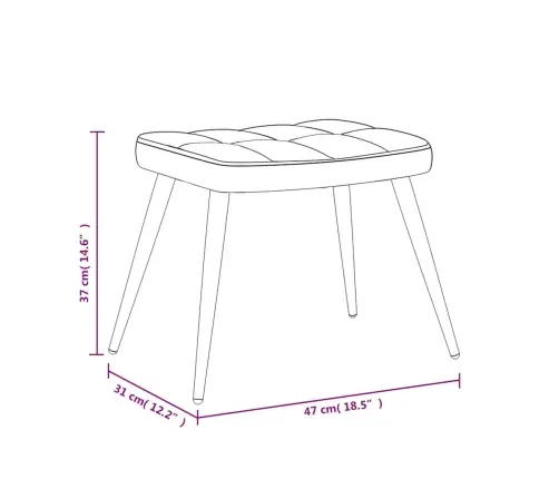 Poilsio Kėdė Su Pakoja, Šviesiai Pilka, Audinys Poilsio Kėdė Su Pakoja, Šviesiai Pilka, Audinys