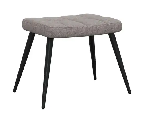 Poilsio Kėdė Su Pakoja, Taupe Spalvos, Audinys