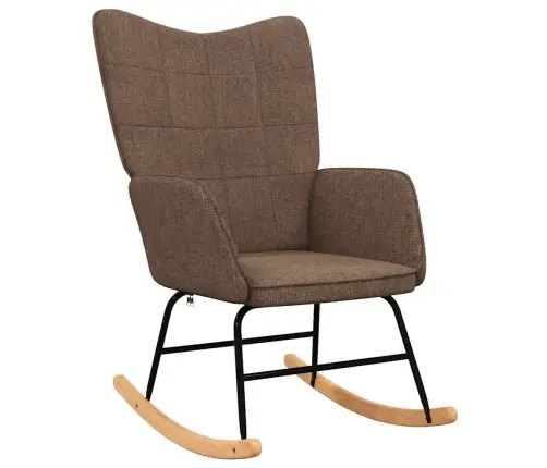 Supama Kėdė, Rudos Spalvos, Audinys