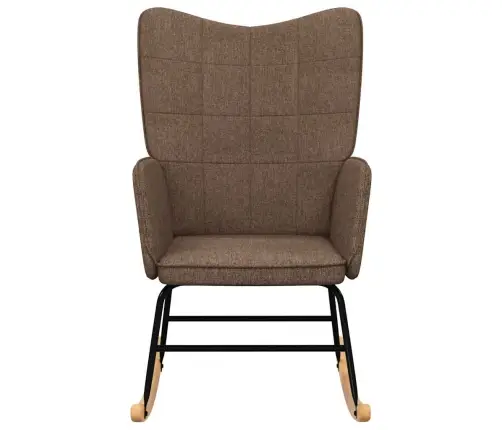 Supama Kėdė, Rudos Spalvos, Audinys