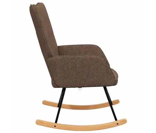 Supama Kėdė, Rudos Spalvos, Audinys