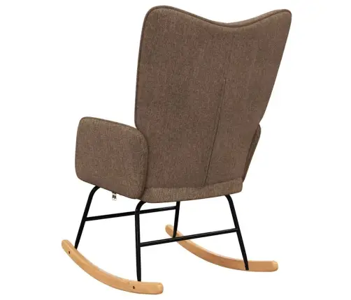 Supama Kėdė, Rudos Spalvos, Audinys