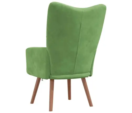 Atpūtas Krēsls, Gaiši Zaļš Samts Vidaxl