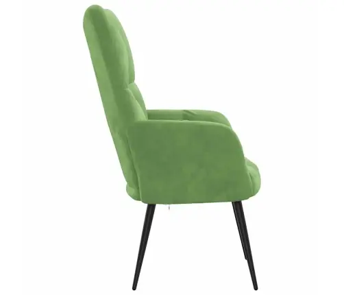 Atpūtas Krēsls, Gaiši Zaļš Samts Vidaxl